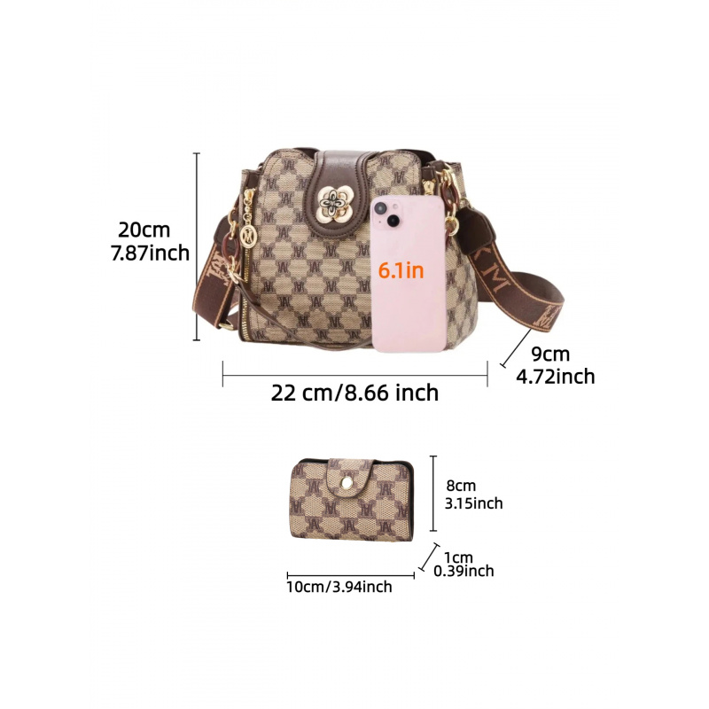 빈티지 레터 프린트 숄더백, 패셔너블하고 다용도로 활용 - Vintage Fashion Women 리뷰 및 가격