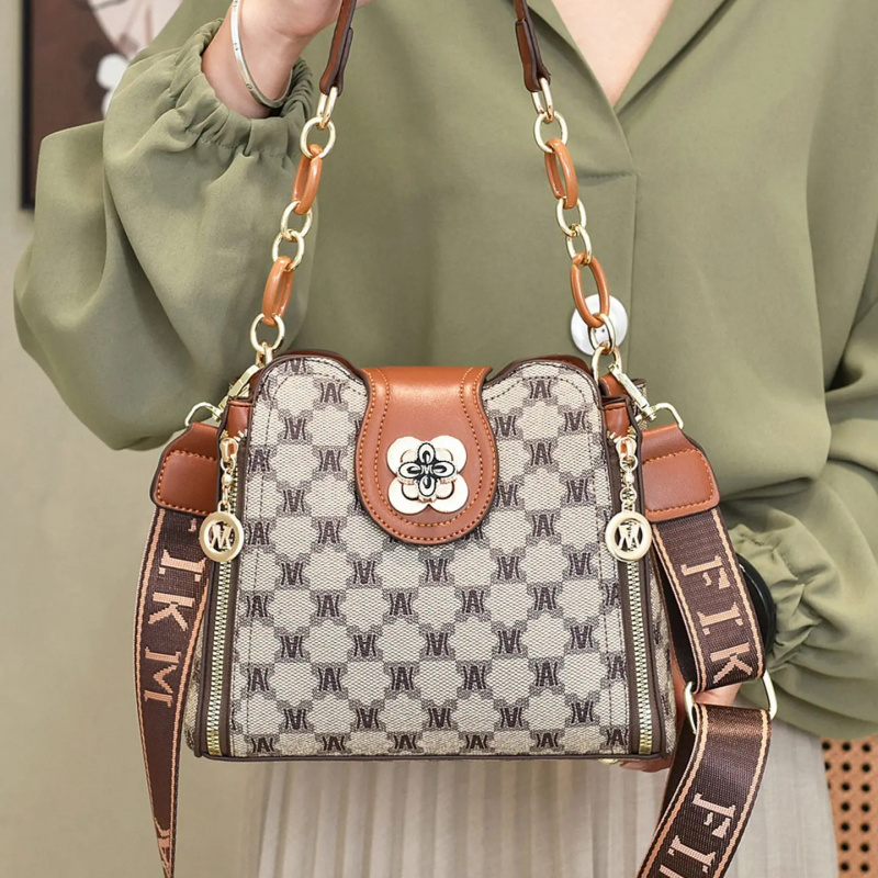 빈티지 레터 프린트 숄더백, 패셔너블하고 다용도로 활용 - Vintage Fashion Women 리뷰 및 가격