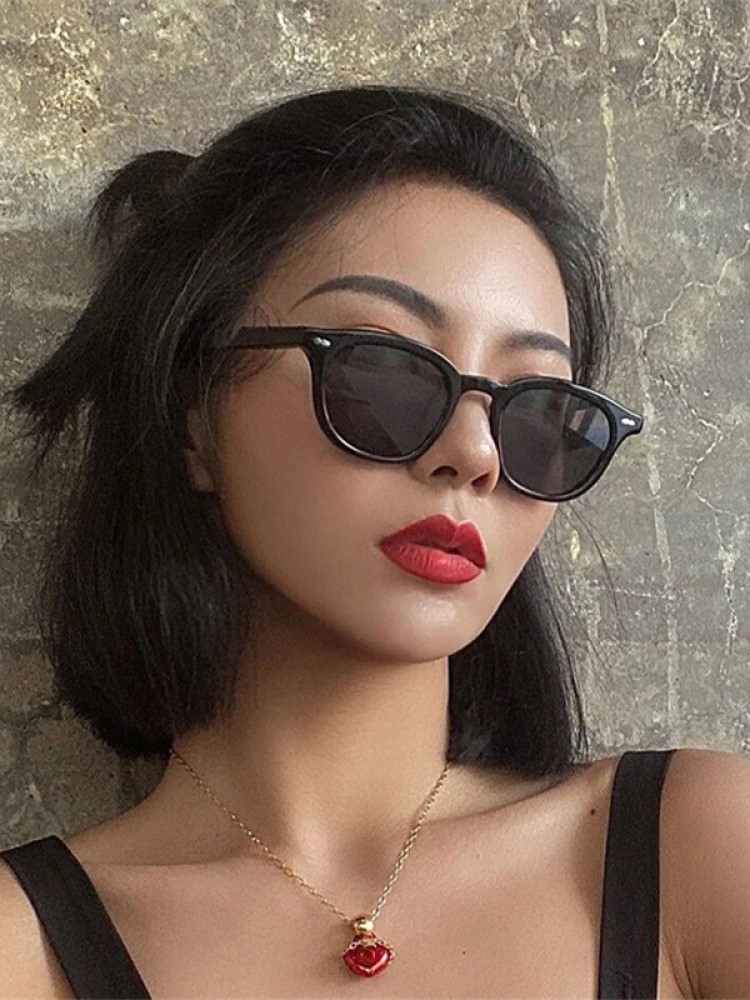남녀공용 빈티지 패션 블루라이트 차단 선글라스, 새로운 - Vintage Fashion Girl 리뷰 및 가격