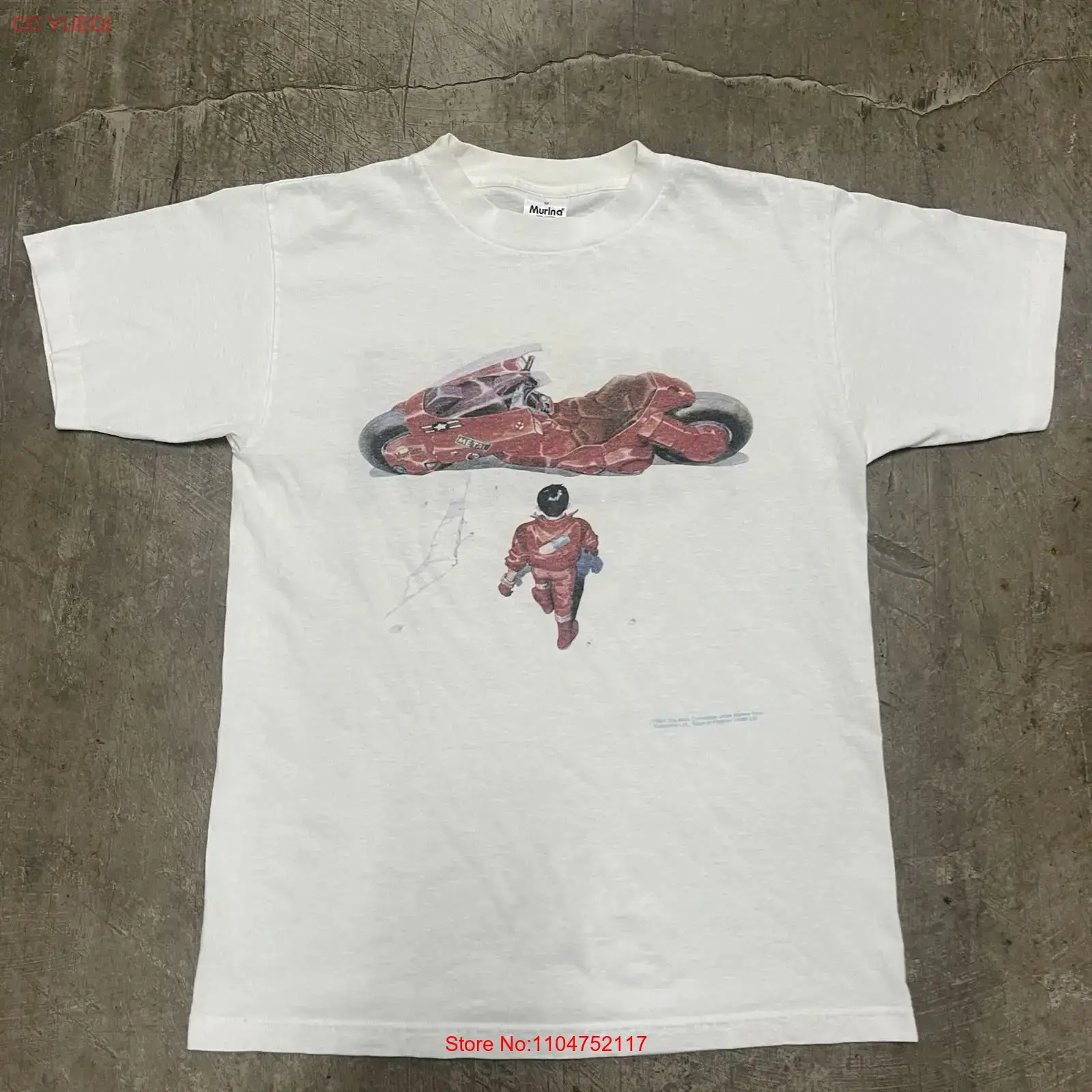 AKIRA 1988 빈티지 티셔츠 패션 빅티미 화이트  - Vintage Fashion Victim Shirt 리뷰 및 가격