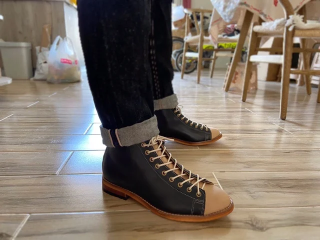 하이 툴링 부츠 남성용 Goodyear-Welted 빈 - Vintage Fashion Style 리뷰 및 가격