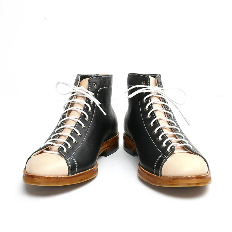 하이 툴링 부츠 남성용 Goodyear-Welted 빈 - Vintage Fashion Style 리뷰 및 가격